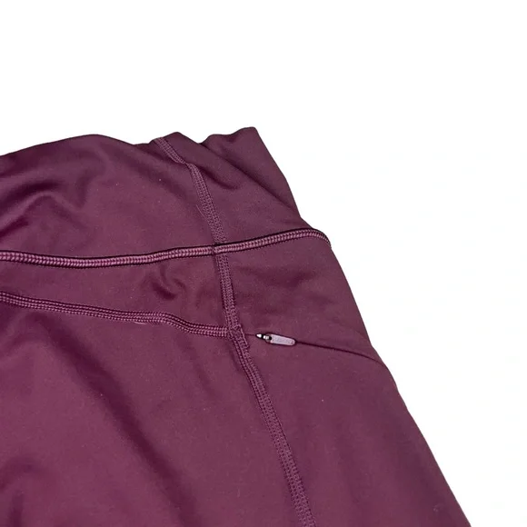 Athleta women’s plum purple ankle length athletic leggings ST - Picture 4 of 10